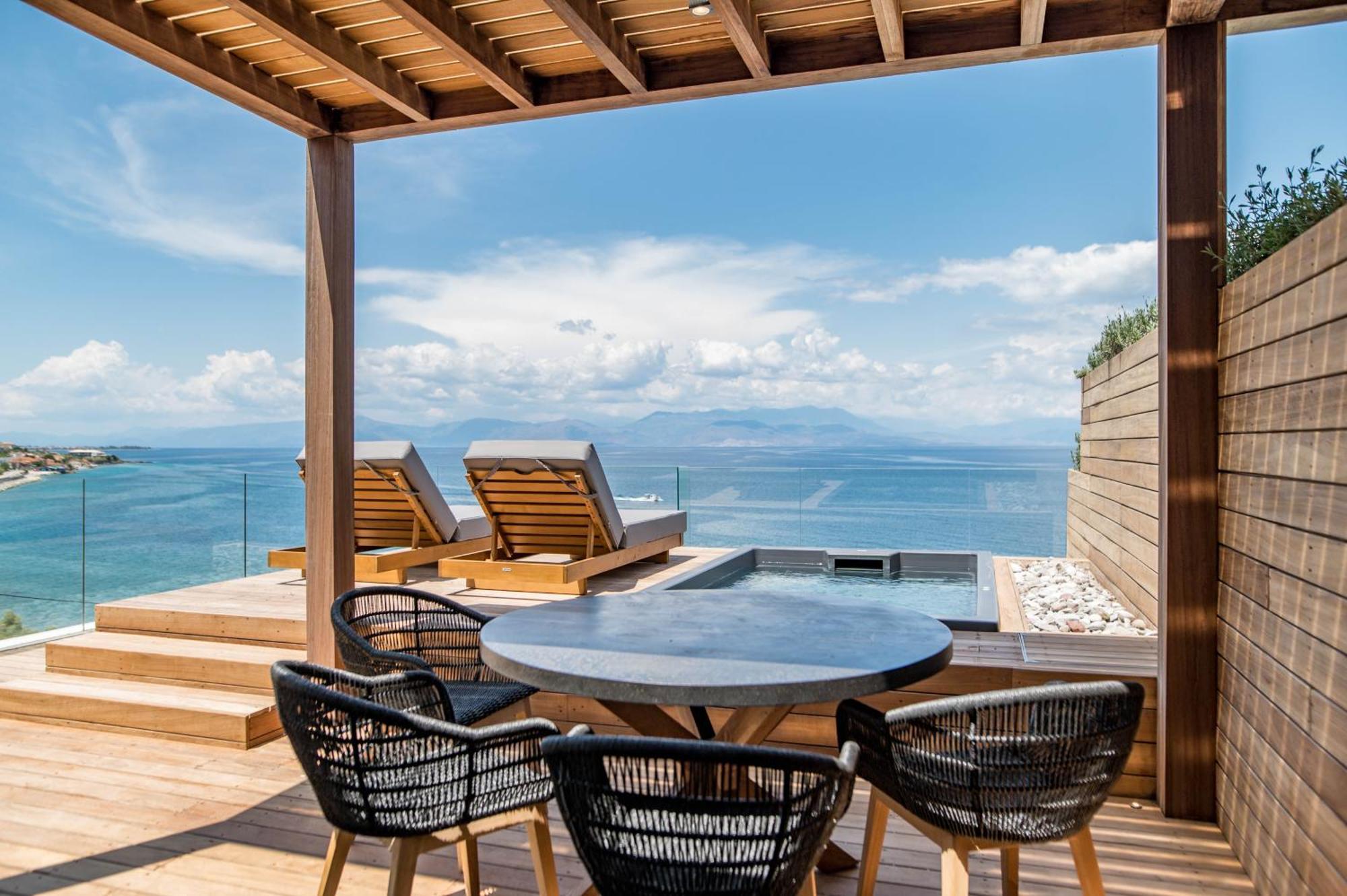 Alissachni Seaside Hotel Дервенион Экстерьер фото