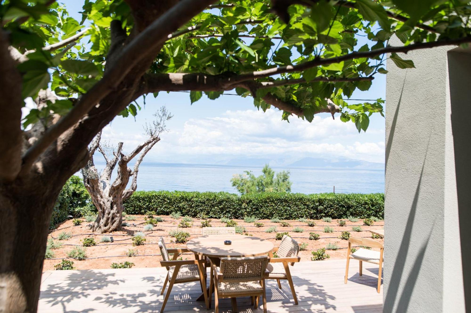 Alissachni Seaside Hotel Дервенион Экстерьер фото