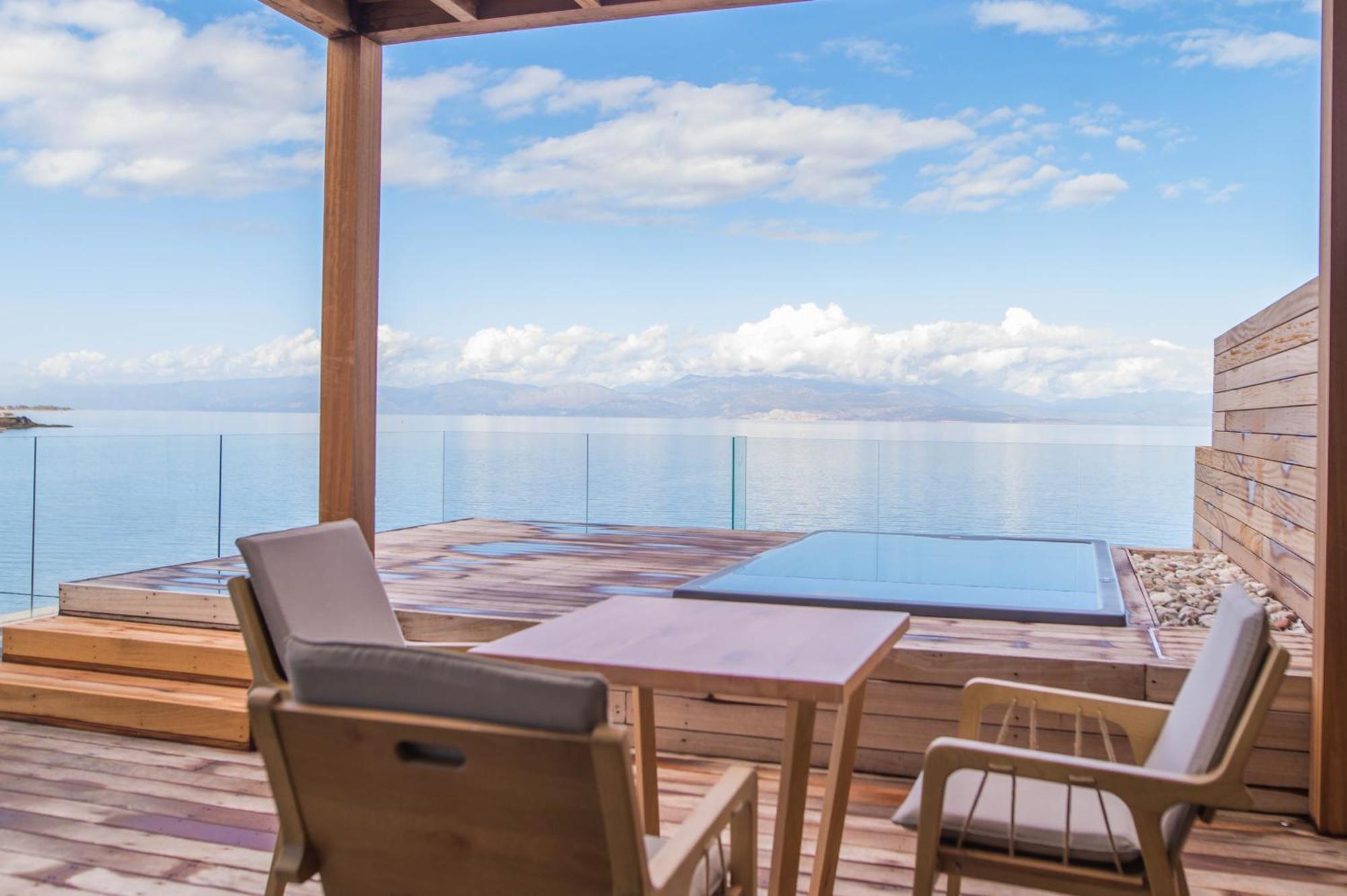 Alissachni Seaside Hotel Дервенион Экстерьер фото